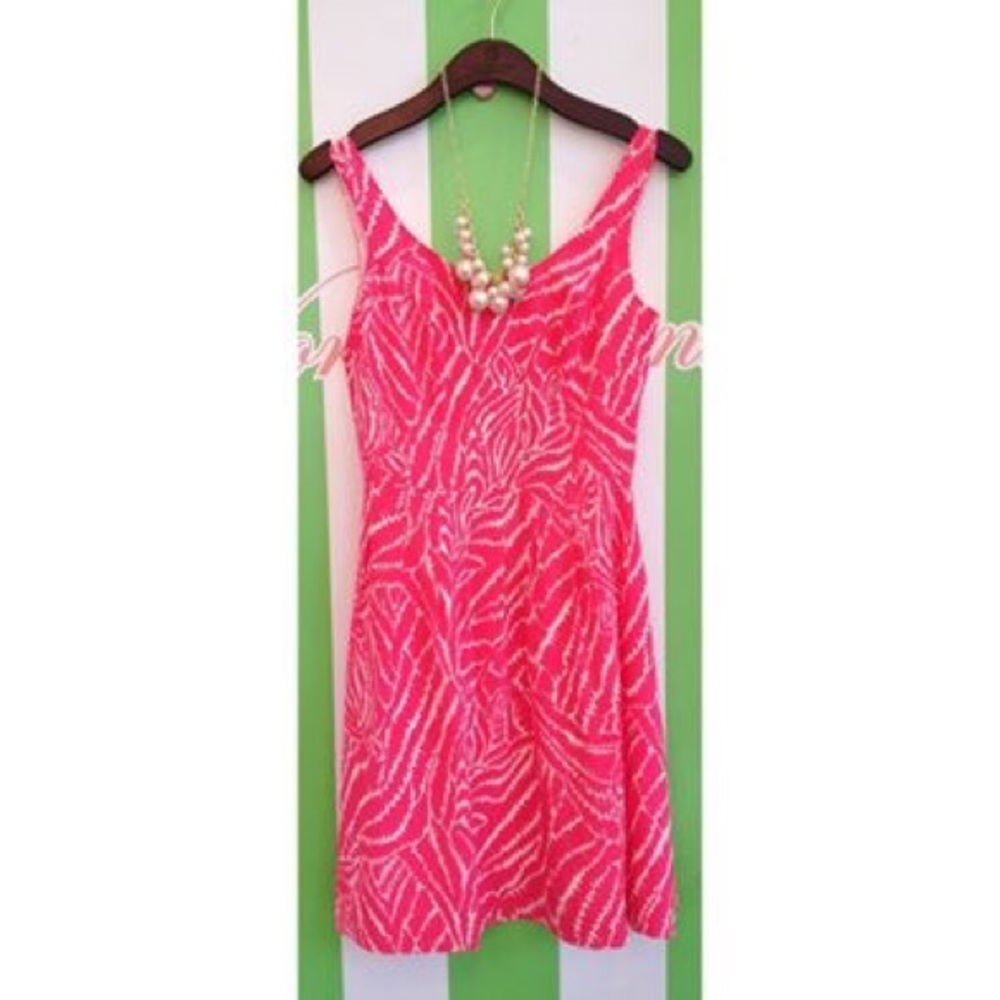 Lilly Pulitzer Posey Dress Splash Pink